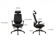 Helix Ergonominen Toimistotuoli - Musta