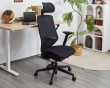 Helix Ergonominen Toimistotuoli - Musta
