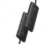 Lite Series 4-porttinen Type-C HUB-adapteri - Musta