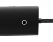 Lite Series 4-porttinen Type-C HUB-adapteri - Musta