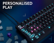 G316 X 98 Gamingnäppäimistö - Musta