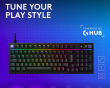 G316 X 98 Gamingnäppäimistö - Musta
