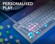 G316 X 98 Gamingnäppäimistö - Valkoinen