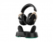 V9Turbo Wireless Headset - Musta Kulta