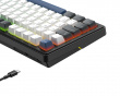 DK480 75% Gaming RGB Keyboard - Musta