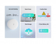 Älykäs Zigbee-lämpötila- ja kosteusanturi (pyöreä)