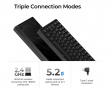 K2 HE SE Langaton Näppäimistö Tri-Mode - Resin -versio