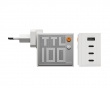 Pixel 100W USB-C & USB-A -laturi - Valkoinen