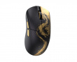 Huan M x Xi'an Museum Magnesium Wireless Gaming Mouse - Musta/Kulta - Limited Edition