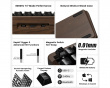 WD75 HE 75% Langaton Näppäimistö - Walnut Black