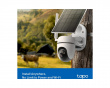 Tapo C615G KIT Aurinkokennokäyttöinen Pan/Tilt 4G LTE -valvontakamerapaketti