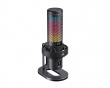 VOXARA USB-pelikondensaattorimikrofoni RGB - Musta