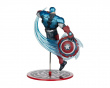 Marvel Rivals Collection 1/10 Action Figure Captain America 20 cm