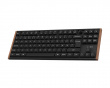 K1 Ultra SE 80% 8K Langaton Näppäimistö - Wood Black [Milk POM Red]