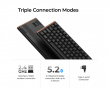 K1 Ultra SE 80% 8K Langaton Näppäimistö - Wood Black [Milk POM Red]