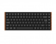 K3 Ultra SE 75% 8K Langaton Näppäimistö - Wood Black [Milk POM Red]