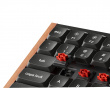 K3 Ultra SE 75% 8K Langaton Näppäimistö - Wood Black [Milk POM Brown]