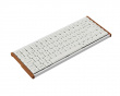 K3 Ultra SE 75% 8K Langaton Näppäimistö - Wood White [Milk POM Red]