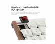 K3 Ultra SE 75% 8K Langaton Näppäimistö - Wood White [Milk POM Brown]