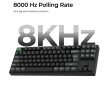 K8 Ultra 80% 8K Langaton Näppäimistö - Musta [Keychron Apex Red]