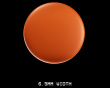 Origin Orange Universal PTFE Mouse Dots - 20 kpl