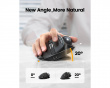 EM01 NL Langaton Ergonominen Trackball-hiiri - musta