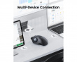 EM01 NL Langaton Ergonominen Trackball-hiiri - musta