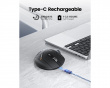 EM01 NL Langaton Ergonominen Trackball-hiiri - musta