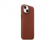 iPhone 14 Nahkakuori MagSafella - Umber