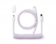 Coiled Aviator Kaapeli Straight 8K - Vaaleanvioletti