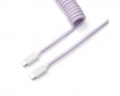 Coiled Aviator Kaapeli Straight 8K - Vaaleanvioletti