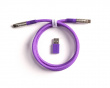 Double-Sleeved Geek Kaapeli 8K - Violetti