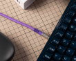 Double-Sleeved Geek Kaapeli 8K - Violetti