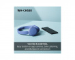 WH-CH530 langattomat on-ear-kuulokkeet - musta