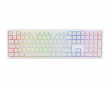 Zero Langaton (Tri-mode) Täysikokoinen RGB-näppäimistö - Valkoinen - [Cherry MX2A Speed Silver]