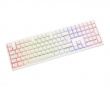Zero Langaton (Tri-mode) Täysikokoinen RGB-näppäimistö - Valkoinen - [Cherry MX2A Speed Silver]