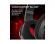 Cloud Alpha Air Gaming Headset - Musta