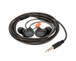 Position IEM-nappikuulokkeet - Musta