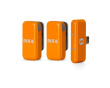 Wireless Micro USB-C Mikrofonijärjestelmä - Oranssi