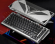A75Ultra - 75 % Magneettinen ANSI-näppäimistö [QIAN] - Silver Black