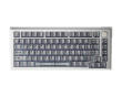 A75Ultra - 75 % magneettinen ANSI-näppäimistö [QIAN] - Silver White