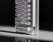 A75Ultra - 75 % magneettinen ANSI-näppäimistö [QIAN] - Silver White