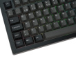 M1 V5 Langaton Näppäimistö - Black & Silver [Rosewood Linear]
