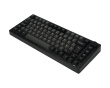 M1 V5 Langaton Näppäimistö - Black & Silver [V3 Purple Pro Tactile]