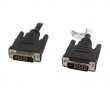 DVI-D -> DVI-D (24+1) Dual Link Kaapeli 1.8 Metriä