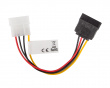 Molex (Uros) -> SATA (Naaros) Kaapeli 15cm