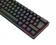 Aeon RGB Hotswap PBT Pelinäppäimistö [Gateron Optical Red] - Musta (DEMO)