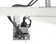 Under-desk Cable Tray - Johtokouru Valkoinen (DEMO)