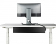 Under-desk Cable Tray - Johtokouru Musta (DEMO)