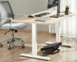 Ergonomic Tiltable Footrest with Soft Cover - jalkatuki Musta (DEMO)